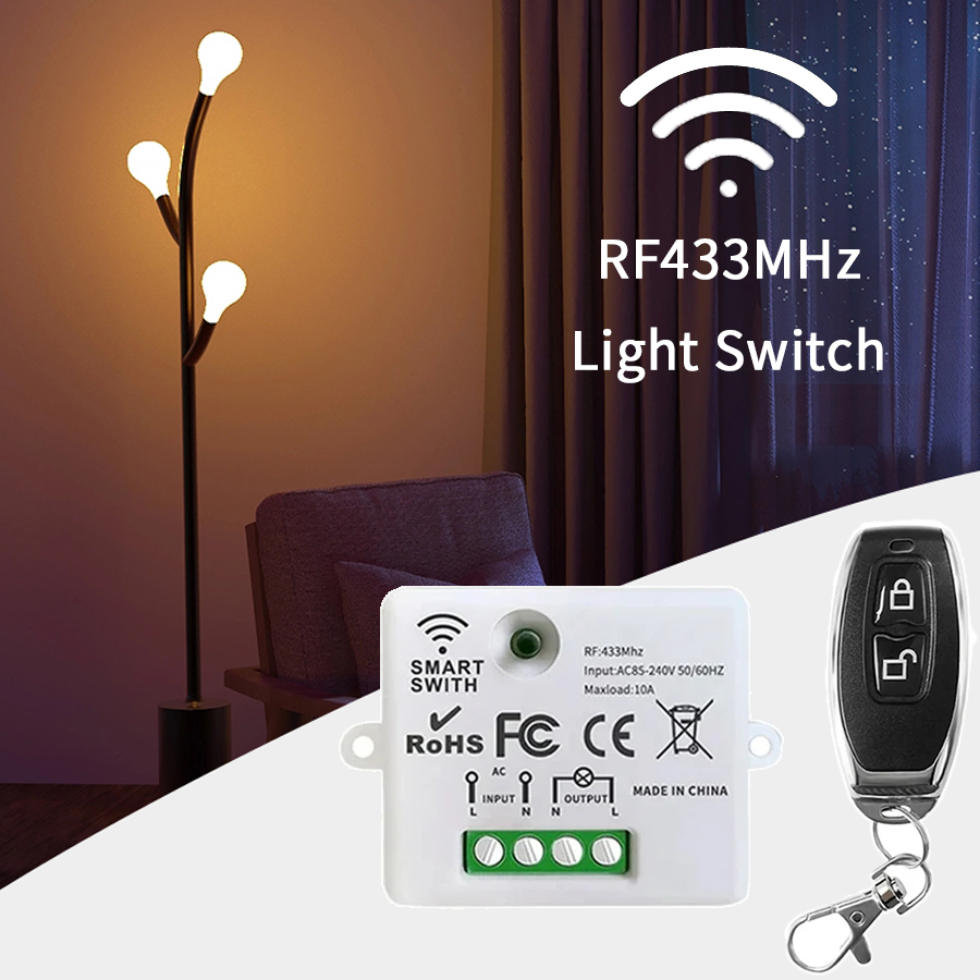Smart Home Lighting Control - Interruptor de Controle Remoto Sem Fio