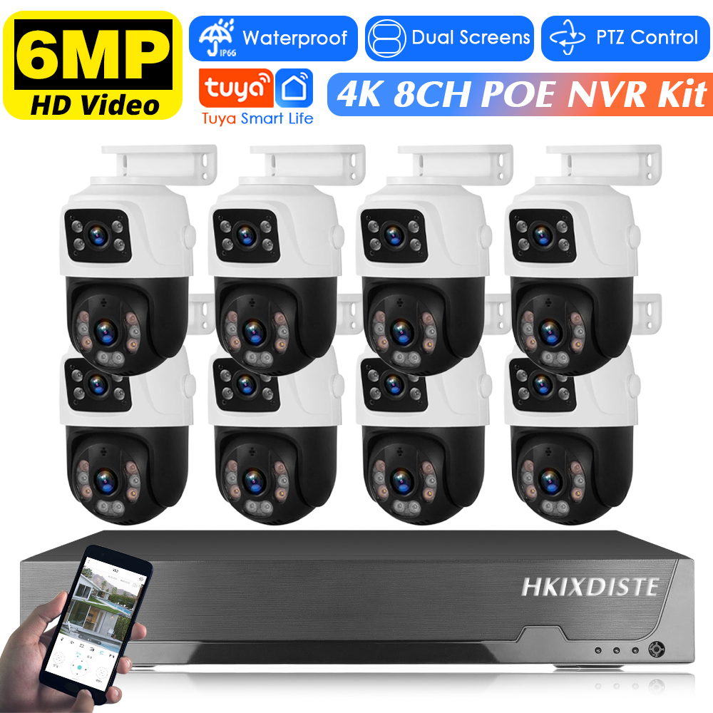 Smart Home Cctv Camera - H.265 sistema de vigilância de vídeo
