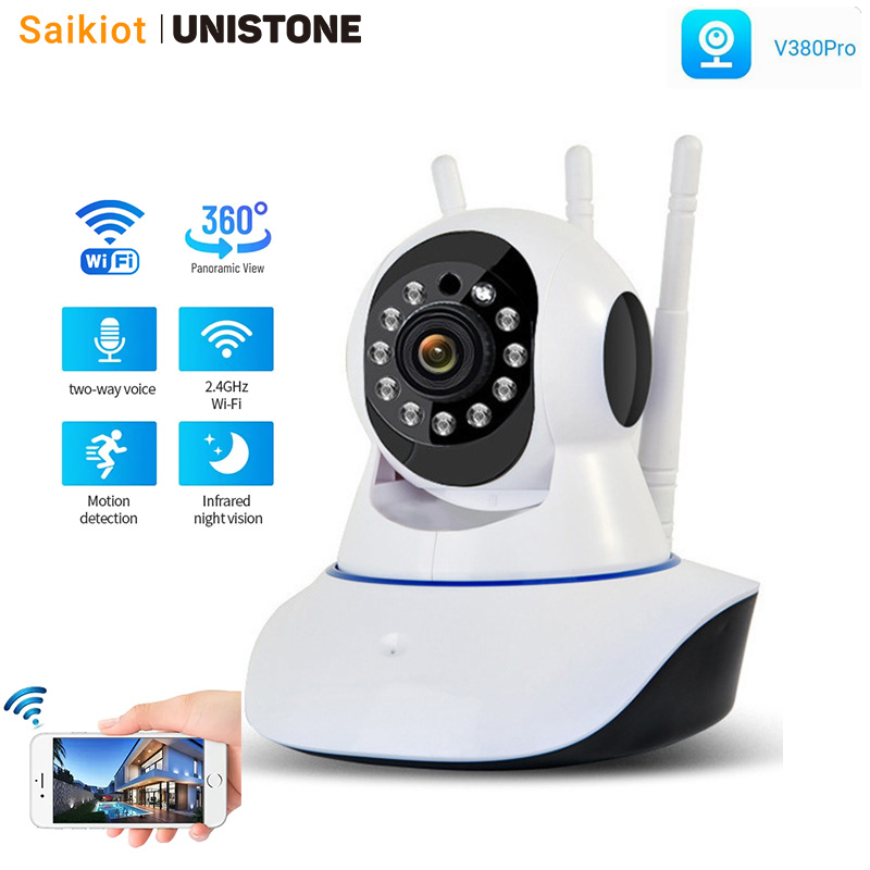 Smart Home Cctv Camera - Saikiot v380 pro wifi câmera monitor