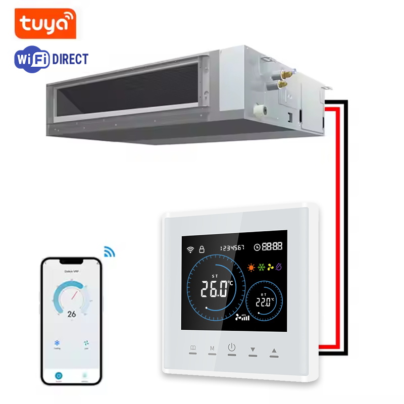 Smart Home Hvac - Termostato Inteligente Wi-Fi para Ar Condicionado,