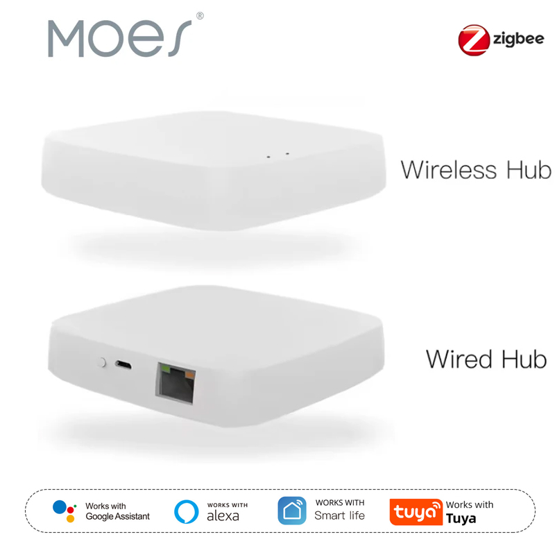 Smart Home Gira - Moes tuya zigbee 3.0 hub gateway