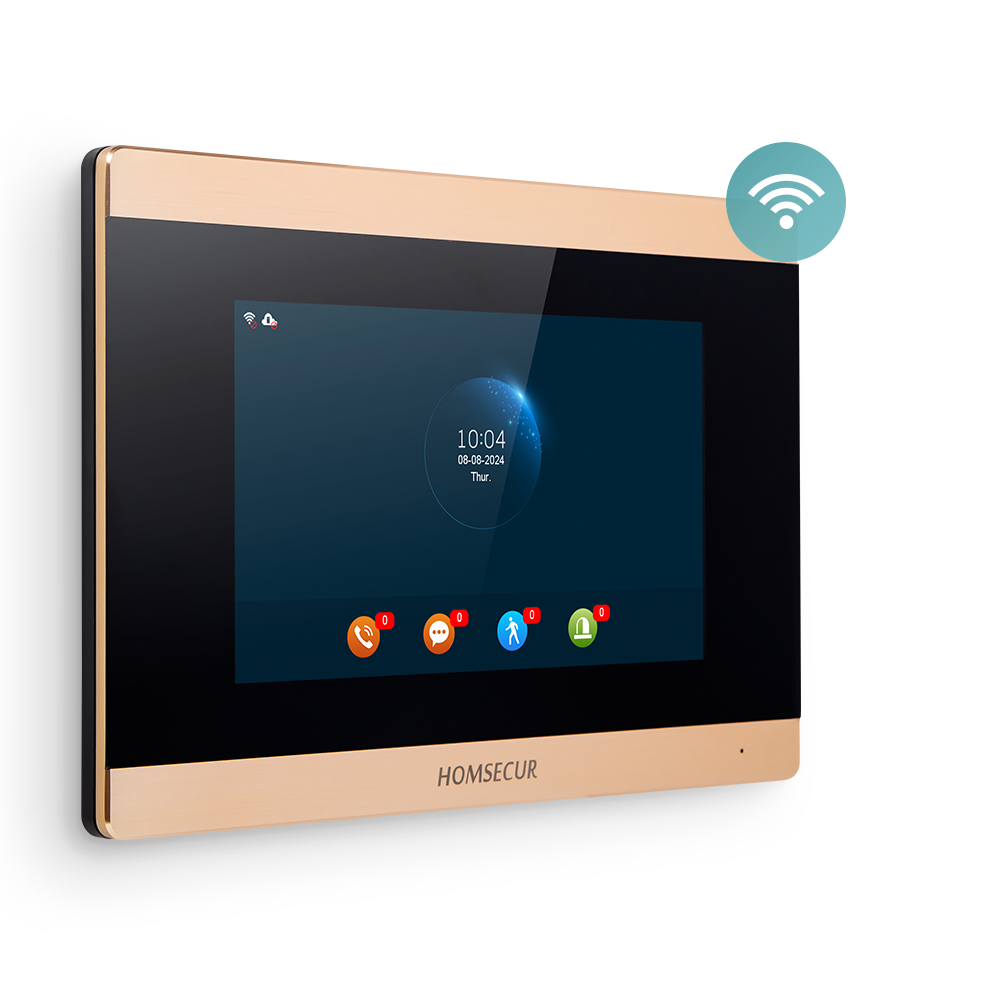 Video Doorbell - Monitor Interno HOMSECUR BA15D-G para Interfone