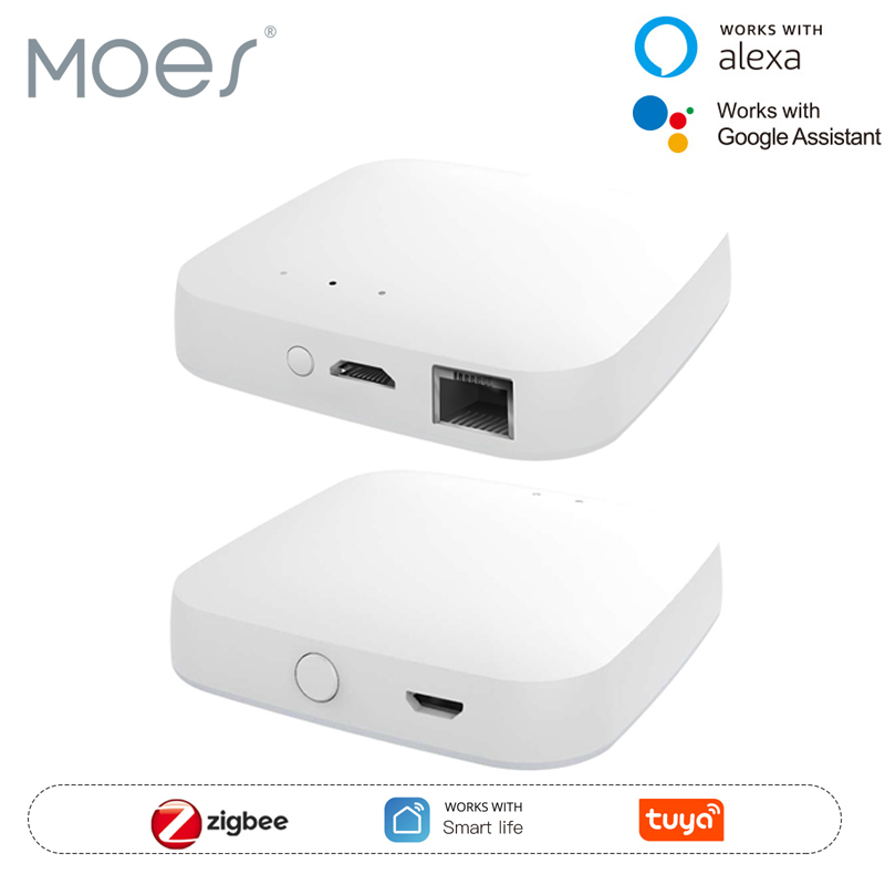 Smart Home Gira - MOES Tuya ZigBee3.0 Smart Hub, sem