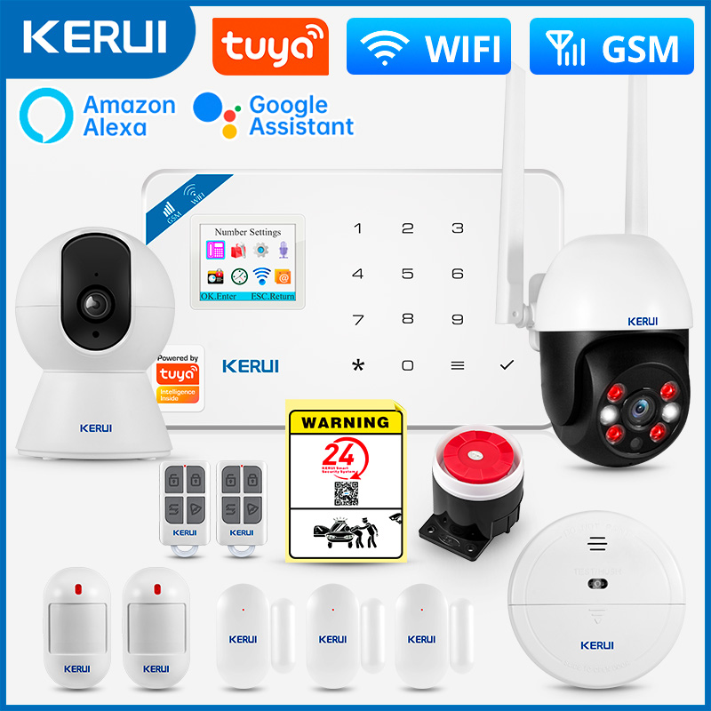 Smart Home Cctv Camera - Kerui w181 sistema de alarme segurança
