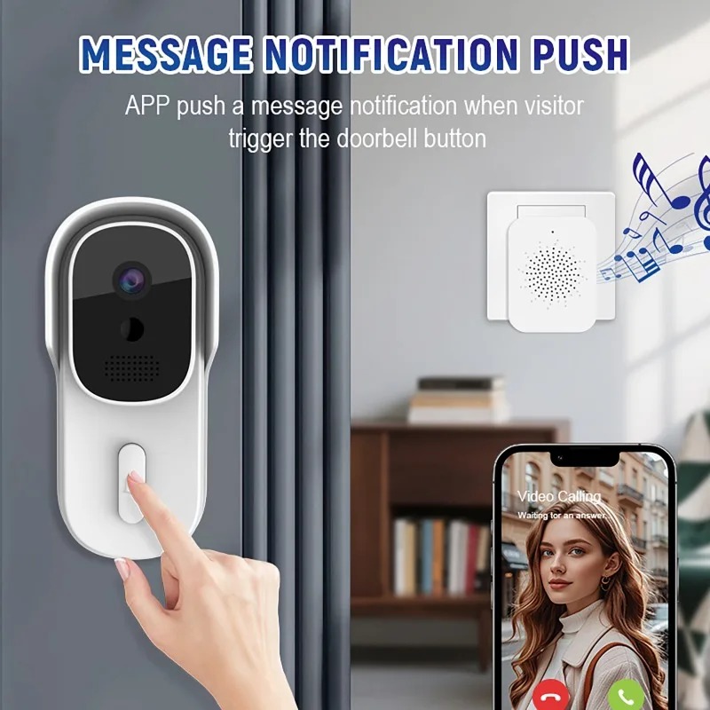 Video Doorbell - Campainha de Vídeo Inteligente Tuya com