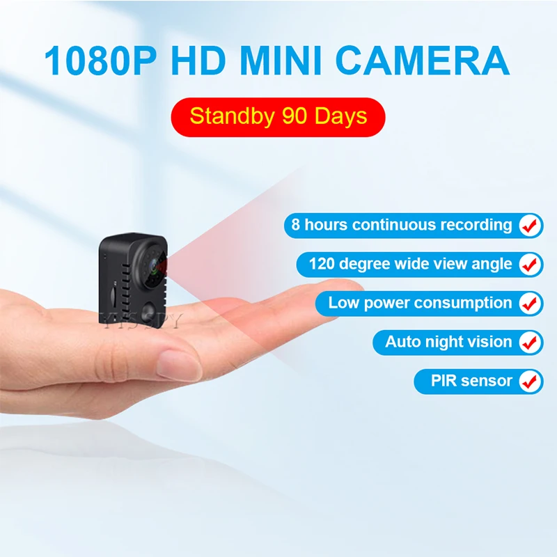 Smart Home Kamera - Hd mini câmera kamera gravador de