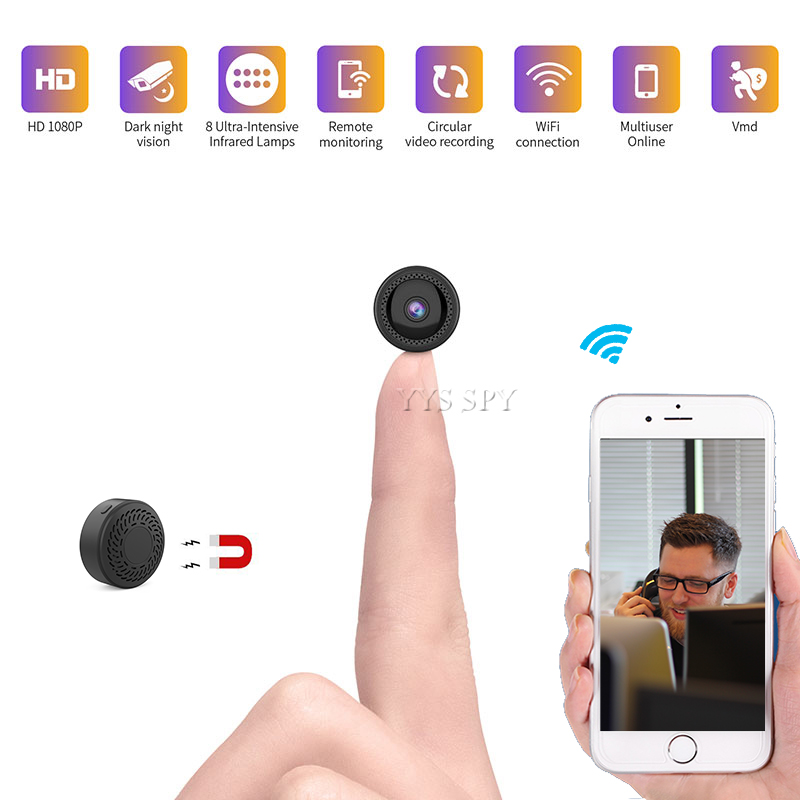 Smart Home Kamera - Câmera de Vídeo Mini HD Wifi