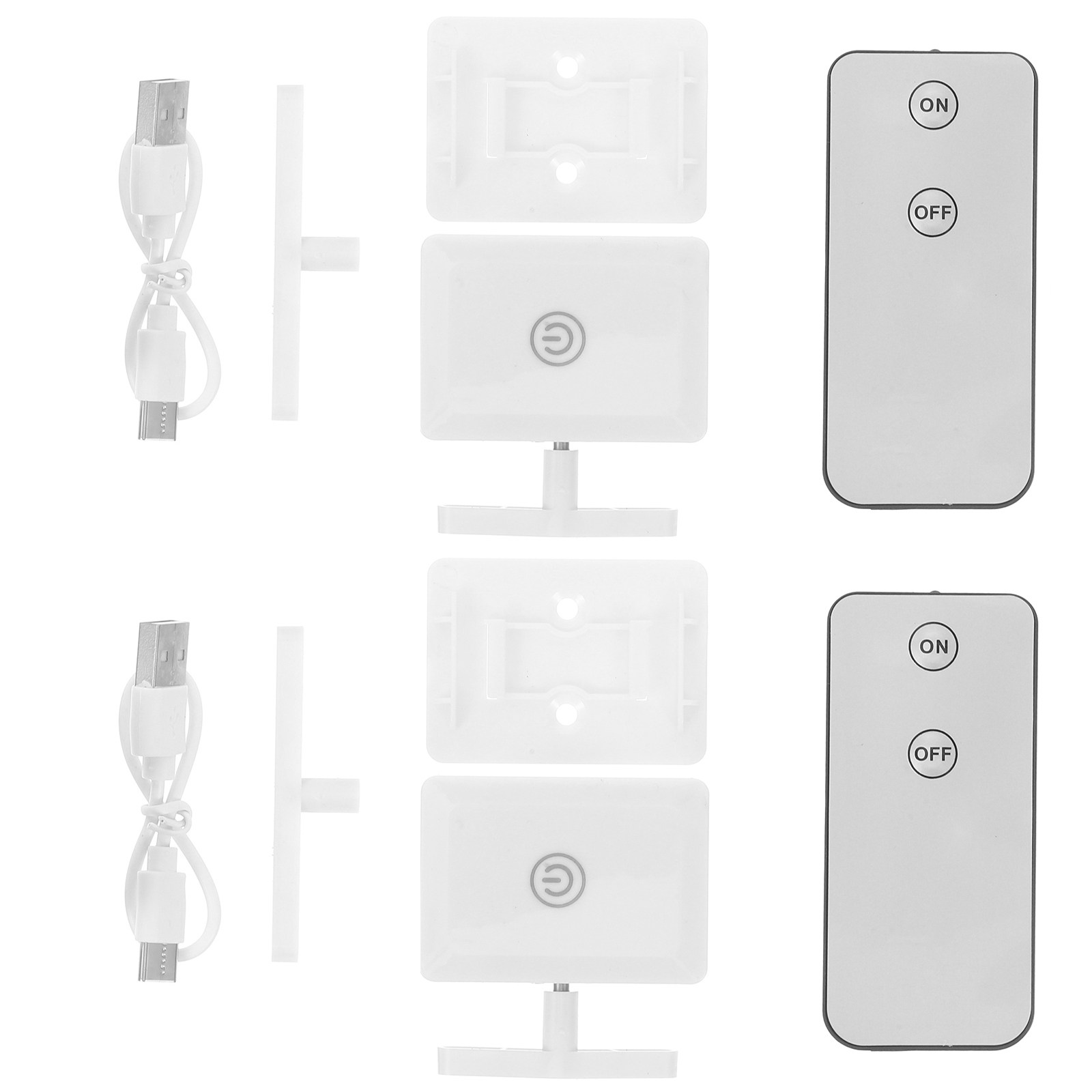 Smart Home Lighting Control - 2 Conjuntos de Interruptores de Controle