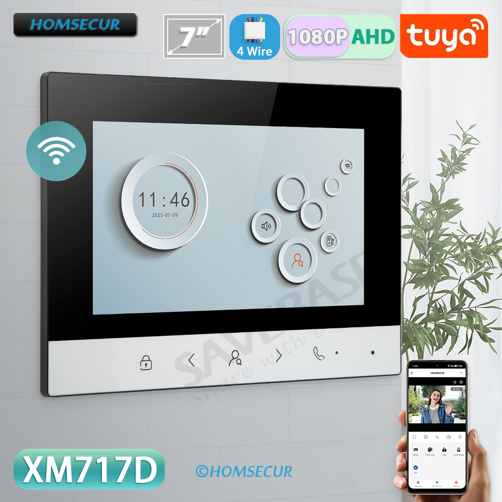 Video Doorbell - Monitor Interno Inteligente Tuya WIFI com