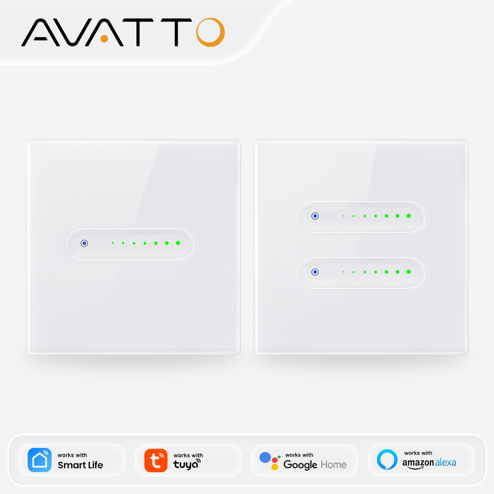 Smart Home Lighting Control - AVATTO WiFi Interruptor Dimmer Inteligente de