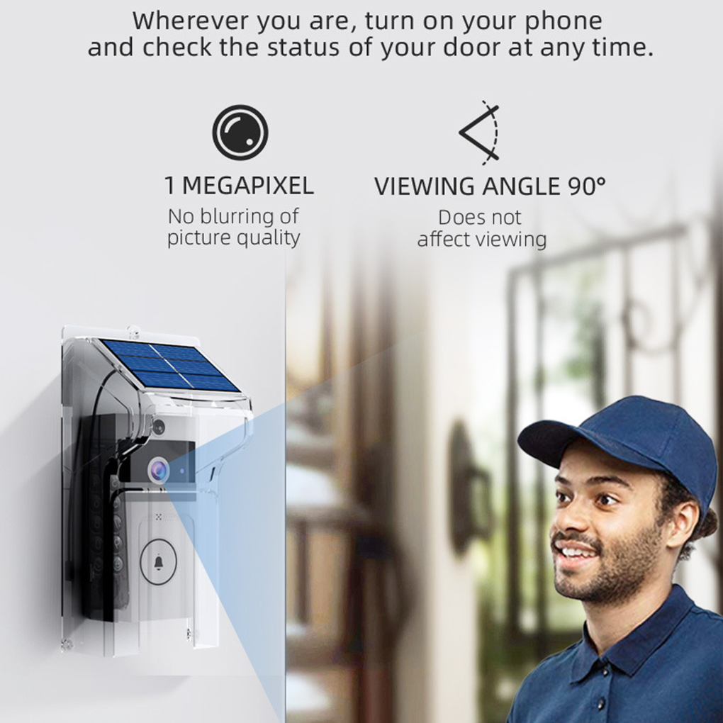 Smart Home Cctv - Wifivisual campainha câmera sem fio de
