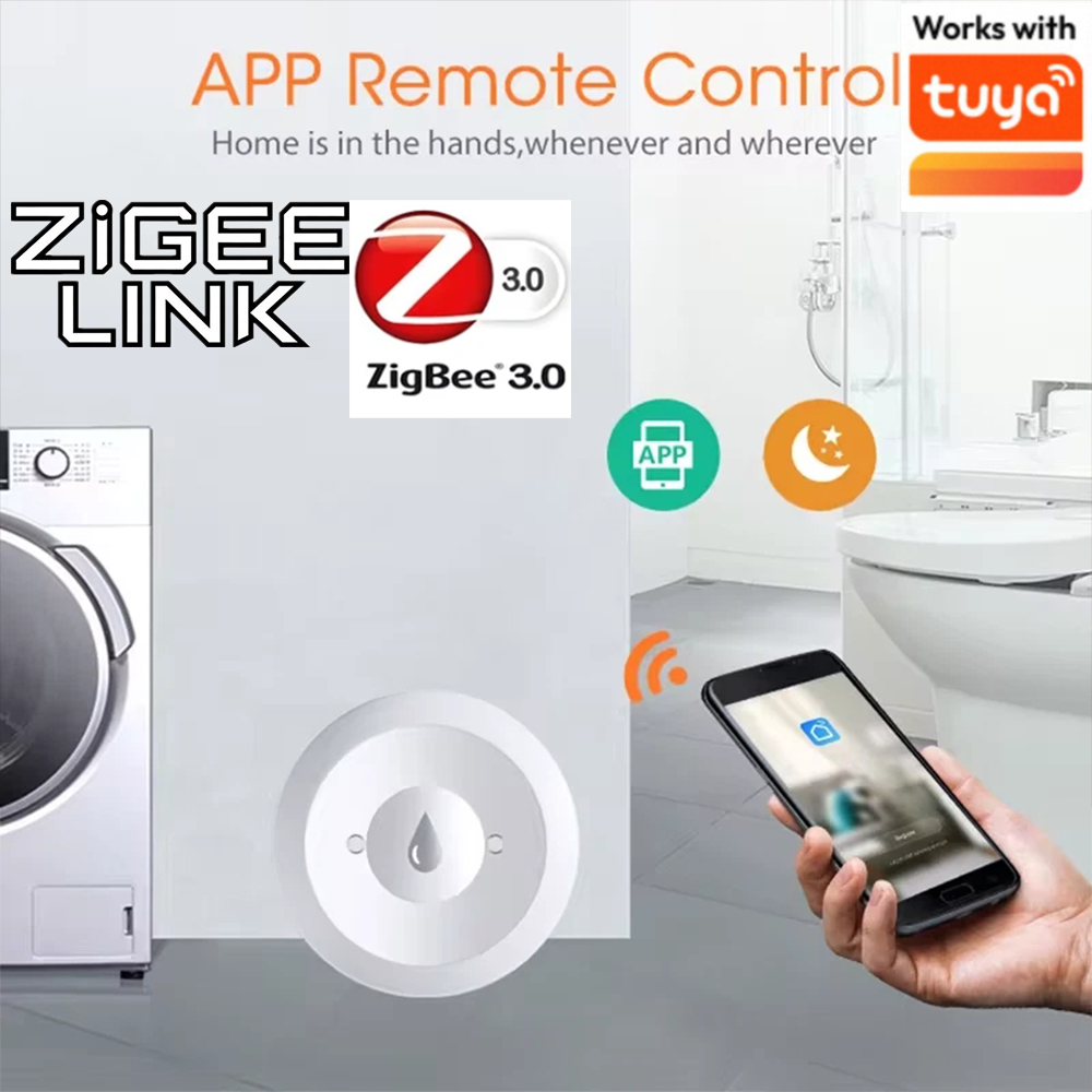 Smart Home Zigbee 3.0 - Sensor Inteligente de Vazamento de Água
