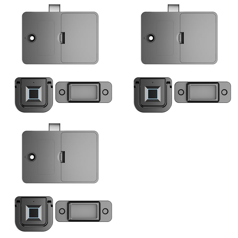 Smart Home Furniture - Fechadura Inteligente AA84 3X com Impressão