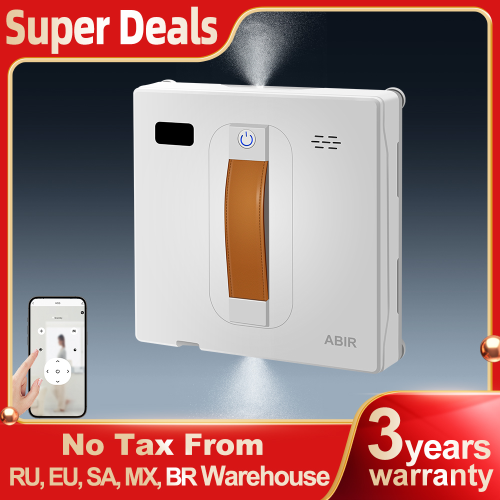 Smart Home Hvac - Robô Lavador de Janelas ABIR WD8,