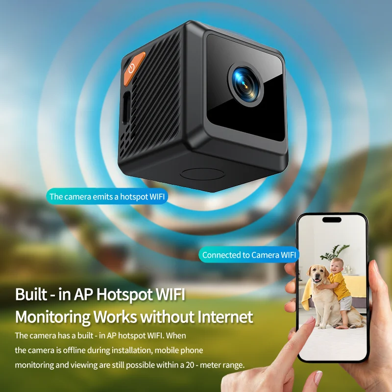 Smart Home Cctv Camera - W02 1080p mini proteção de segurança