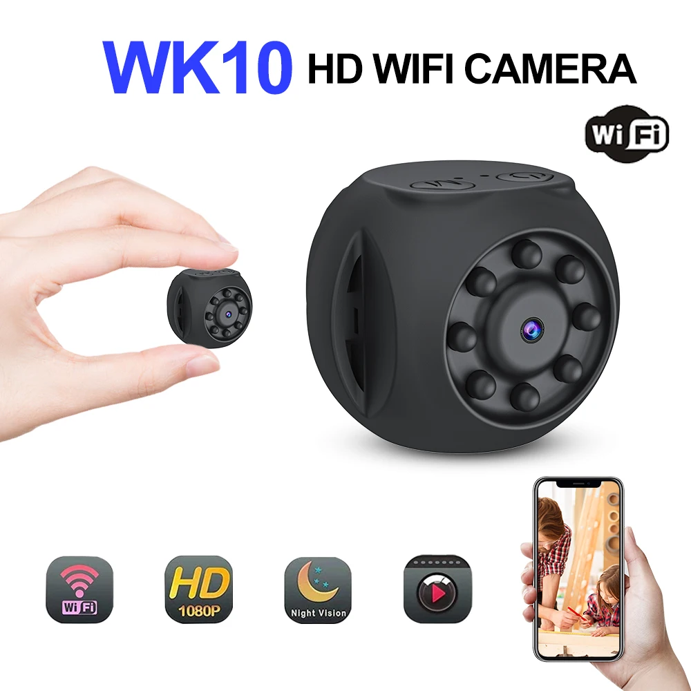Smart Home Kamera - Wifi mini câmera wk10 câmeras de