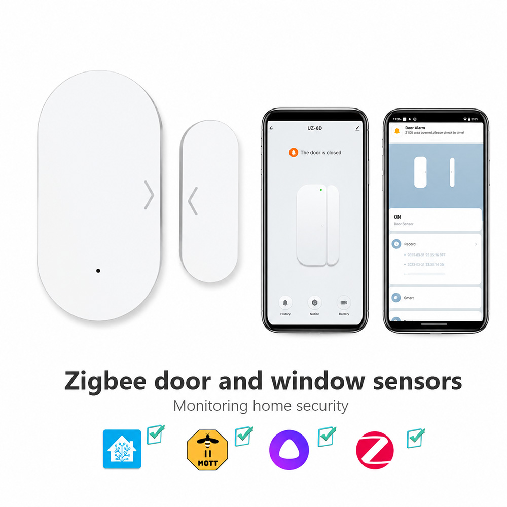 Smart Home Zigbee 3.0 - Sensor de Porta/Janela Zigbee 3.0 com