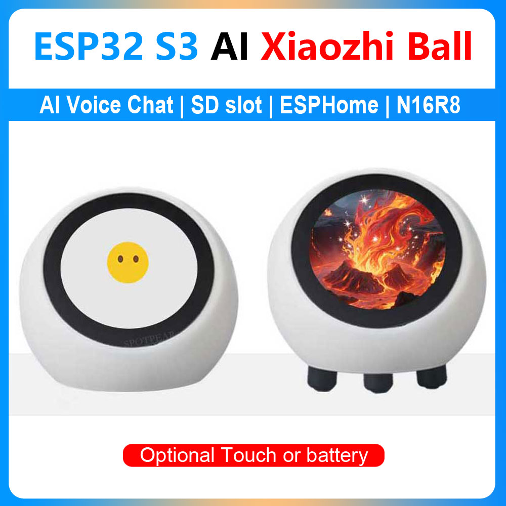 Smart Home Elements - Esp32 s3 1.28 polegadas n16r8 placa