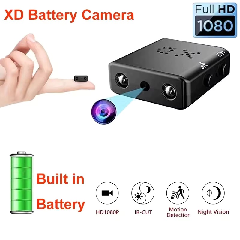 Smart Home Cctv - Câmera Mini HD 1080P XD com