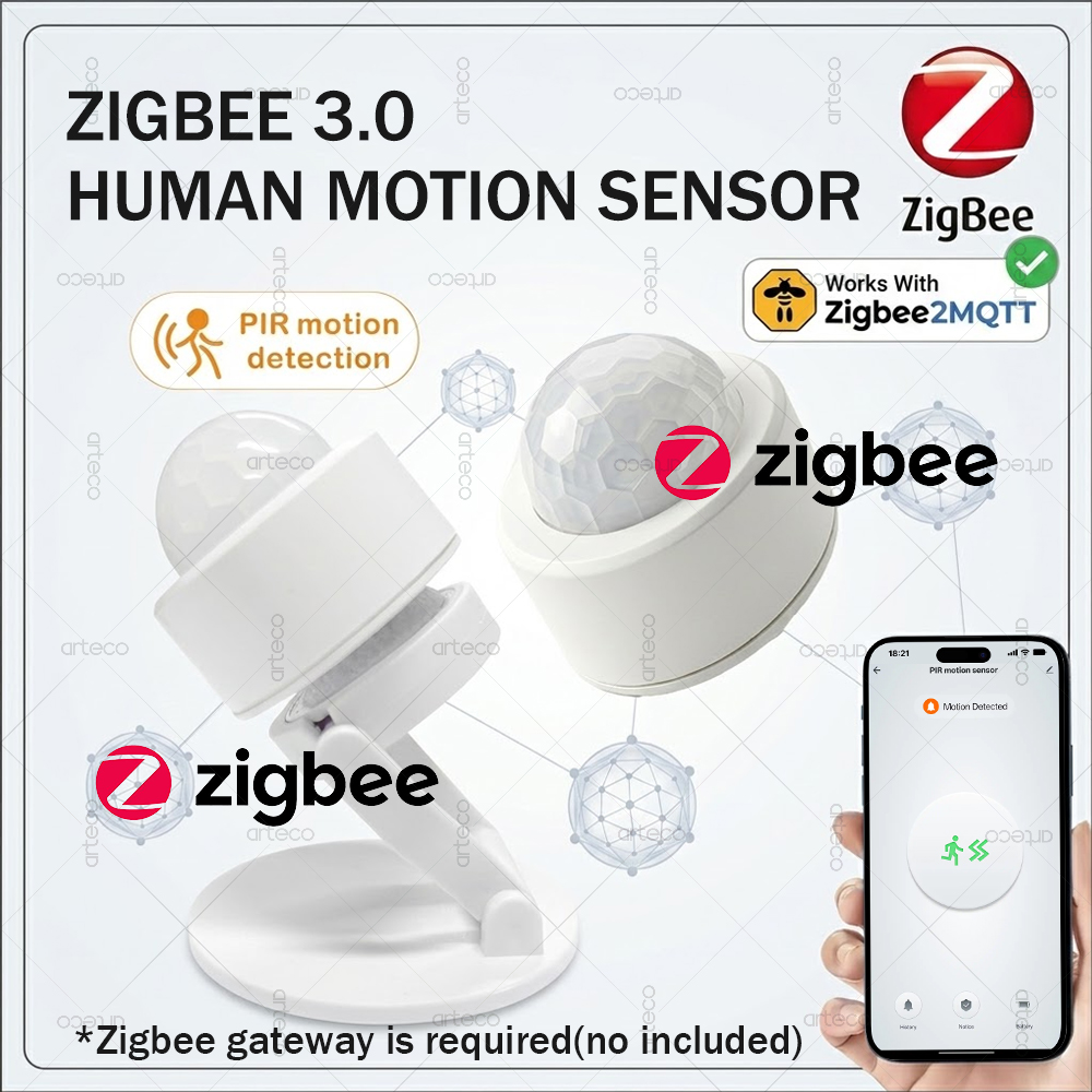 Pir Motion Sensor - Sensor de Movimento PIR Mini Zigbee
