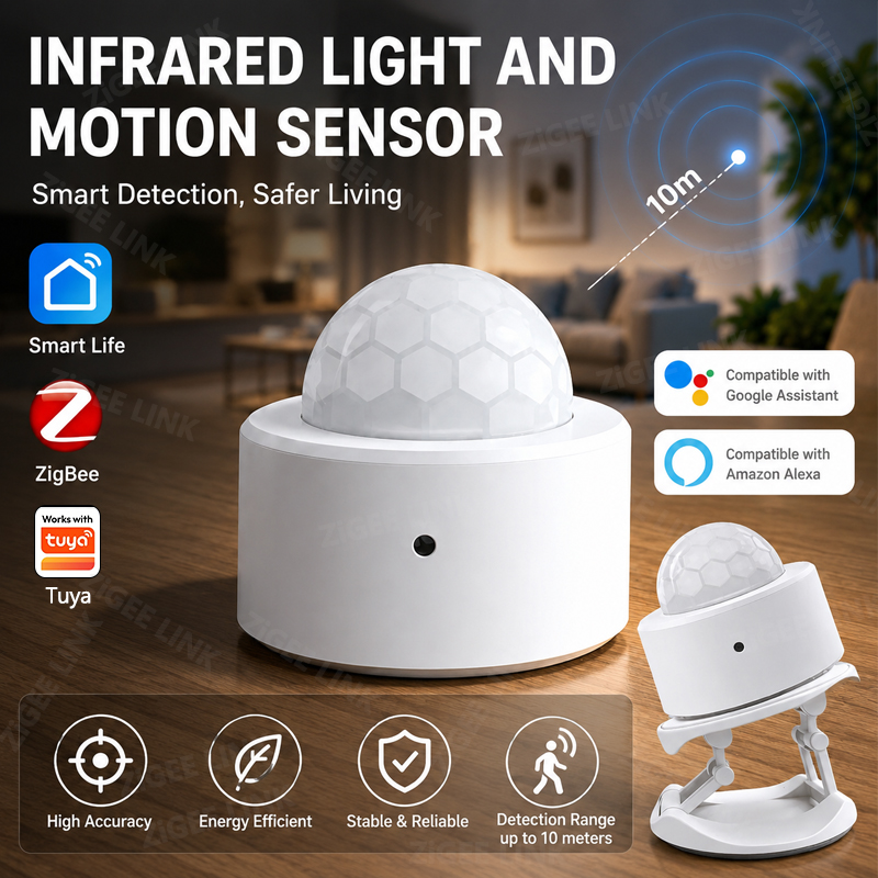 Pir Motion Sensor - Sensor de Movimento PIR ZigBee 3.0