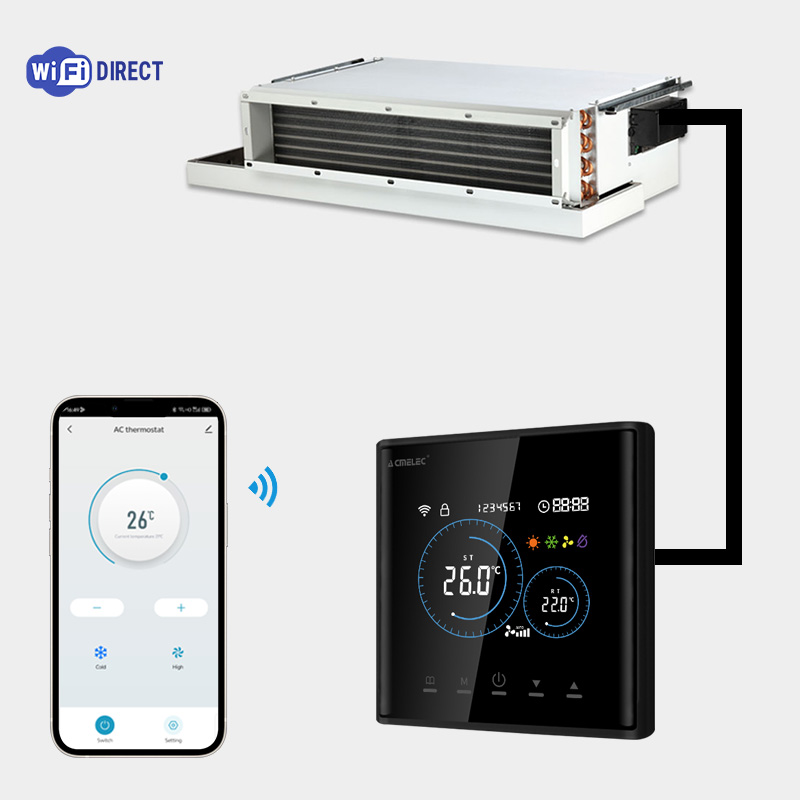 Smart Home Hvac - Termostato Inteligente para Fan Coil HVAC