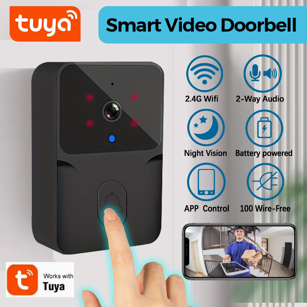 Smart Home Cctv - Campainha de Vídeo Inteligente Sem Fio