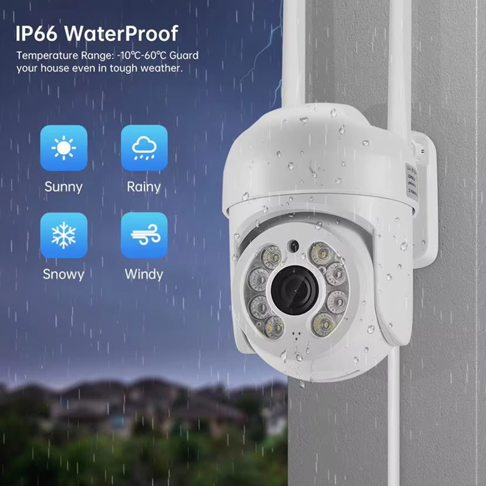 Câmera de Segurança PTZ Sem Fi - Smart Home Cctv Camera avaliação e preço