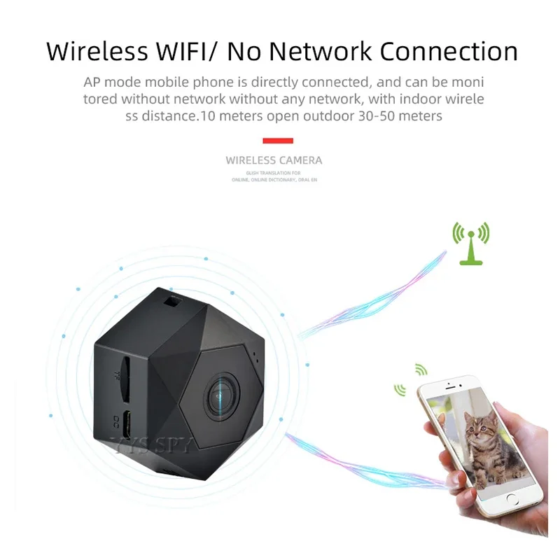 Hd 1080p pequena sem fio mini  - Smart Home Kamera avaliação e preço