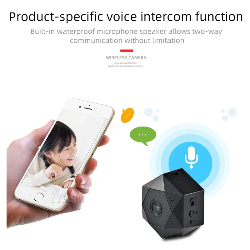Hd 1080p pequena sem fio mini  - Smart Home Kamera avaliação e preço