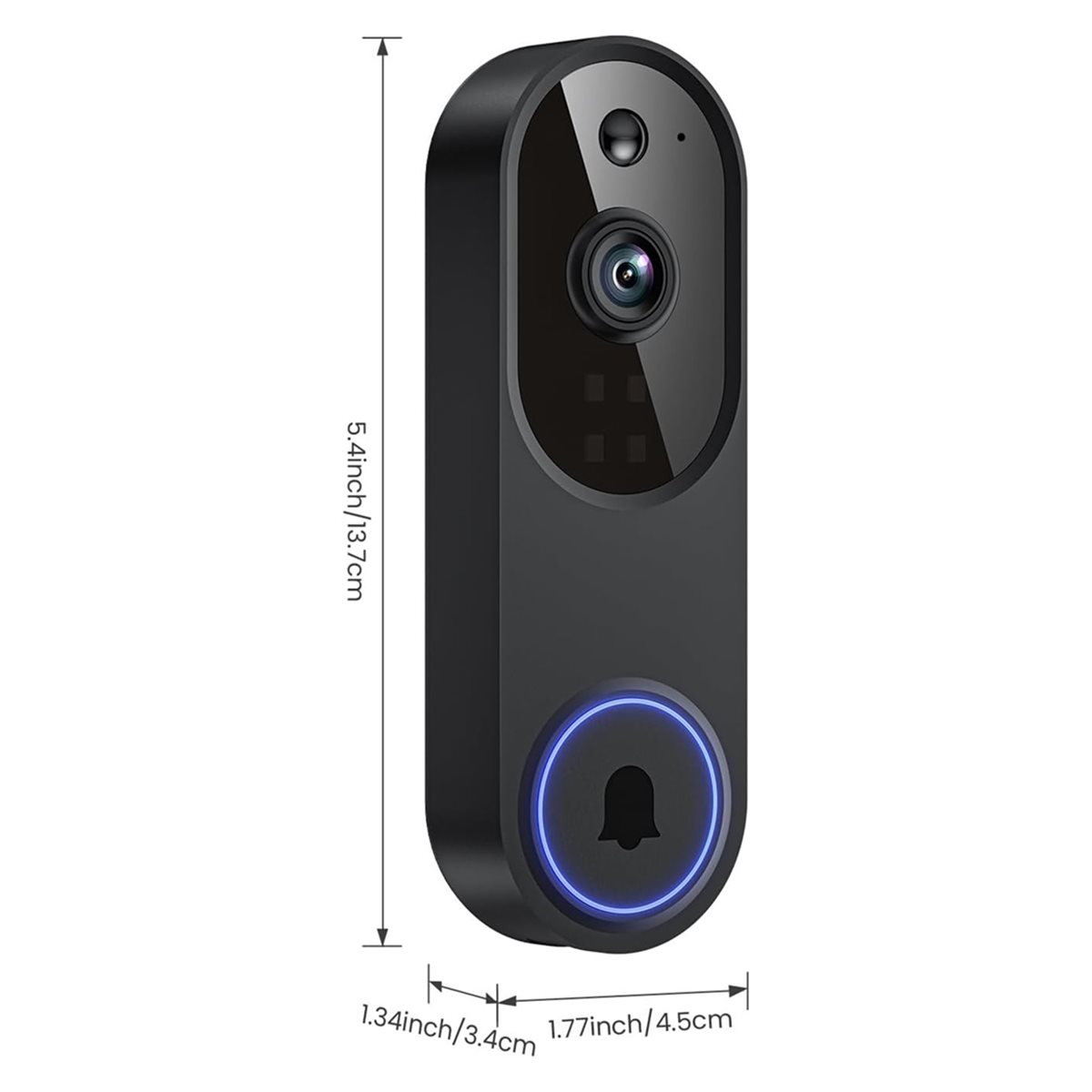 Câmera de Vídeo Sem Fio DTC5 c - Video Doorbell avaliação e preço