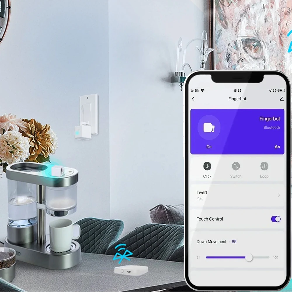 Inteligente zigbee fingerbot i - Smart Home Elements avaliação e preço