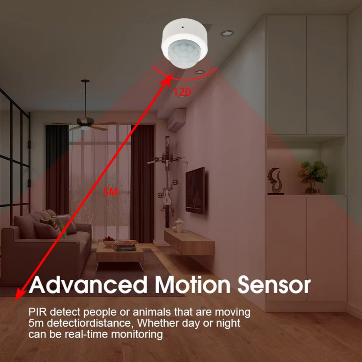 Sensor de Movimento Zigbee PIR - Pir Motion Sensor avaliação e preço