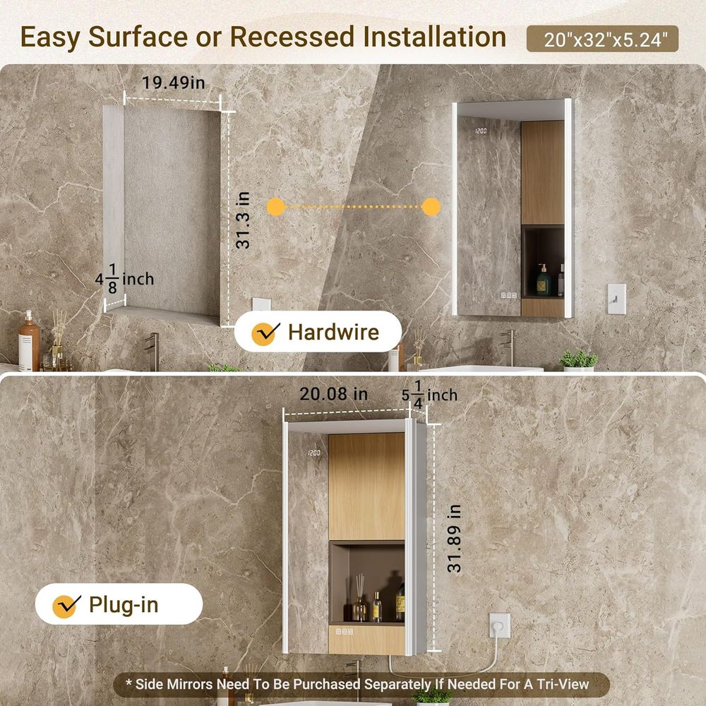 Espelho de Armário de Remédios - Smart Home Furniture avaliação e preço