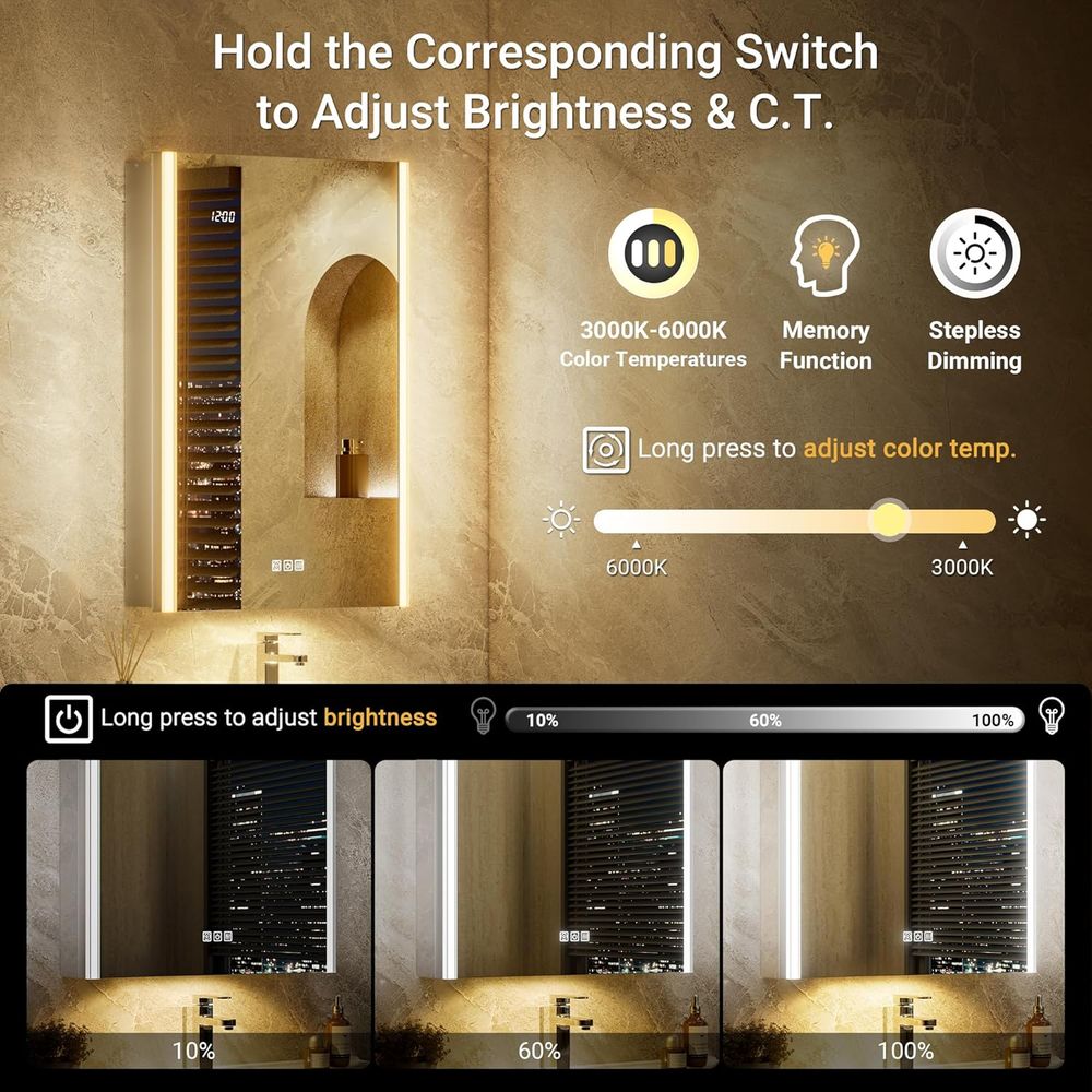 Espelho de Armário de Remédios - Smart Home Furniture avaliação e preço