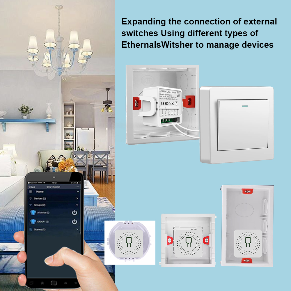 Interruptor Inteligente Tuya W - Smart Home Lighting Control avaliação e preço