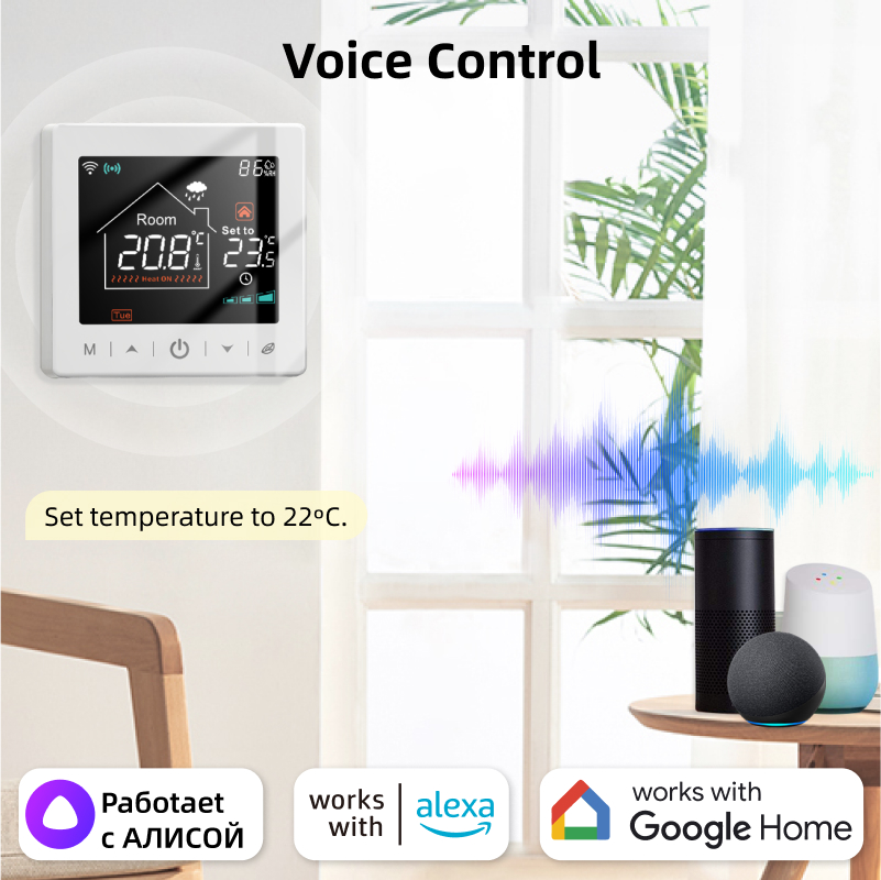 Casa inteligente wifi termosta - Smart Home Furniture avaliação e preço