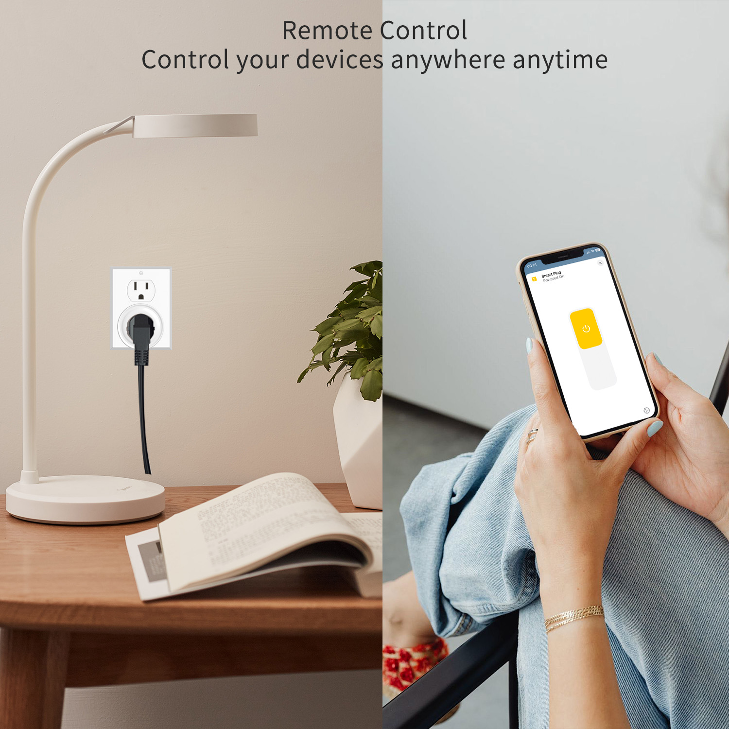 Tomada Inteligente Redonda Hom - Smart Home Elements avaliação e preço