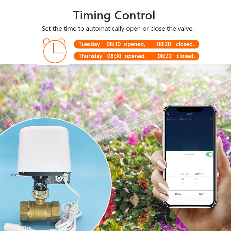 Válvula de Água Tuya Zigbee Wi - Smart Home Elements avaliação e preço