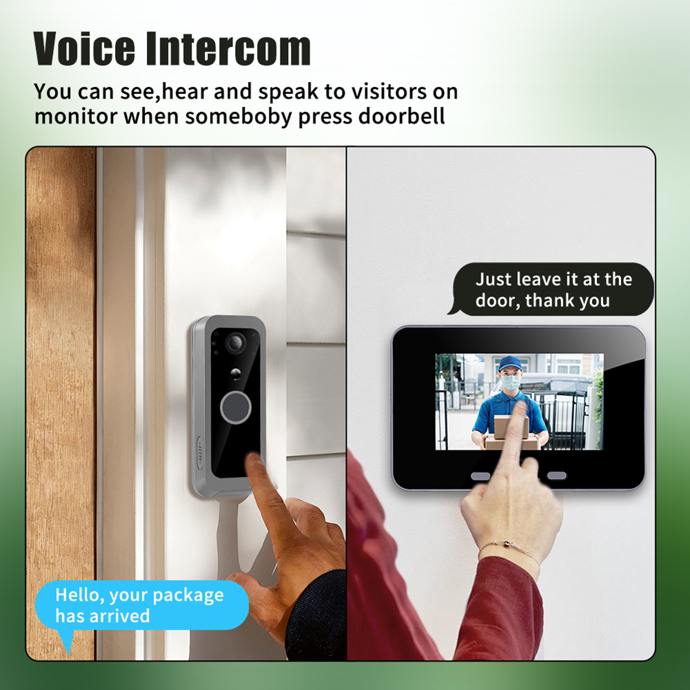 Intercomunicador Visual Sem Fi - Video Doorbell avaliação e preço