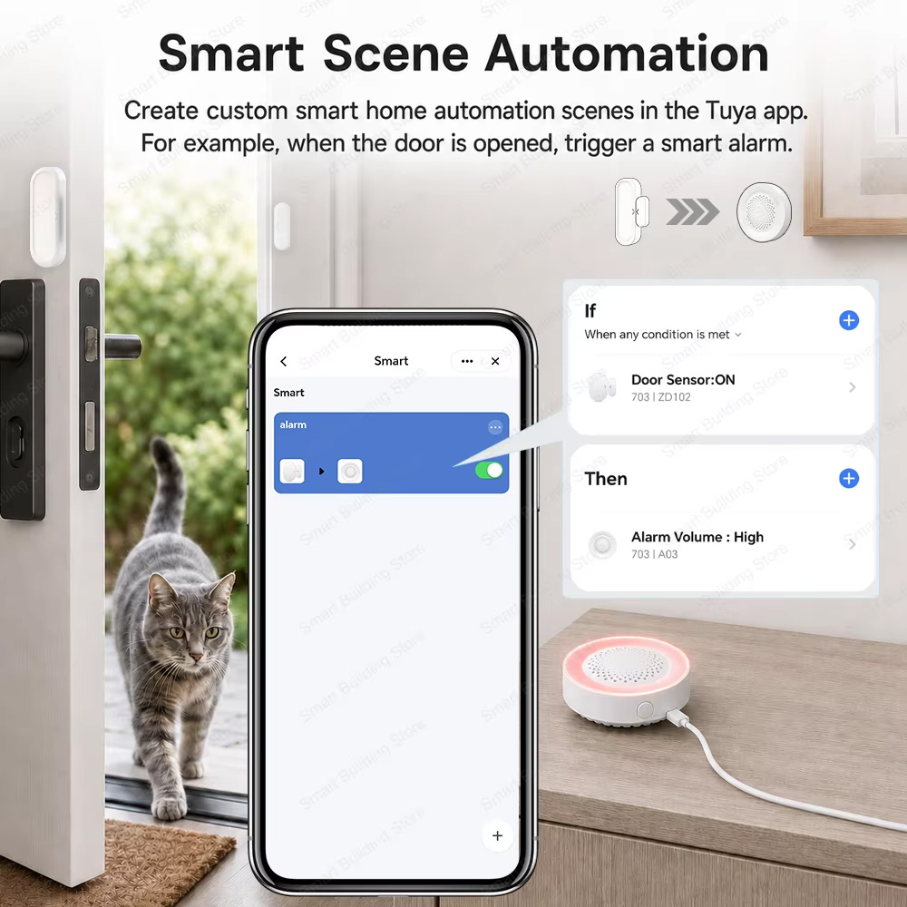 Sensor de Porta/Janela à Prova - Smart Home Zigbee 3.0 avaliação e preço