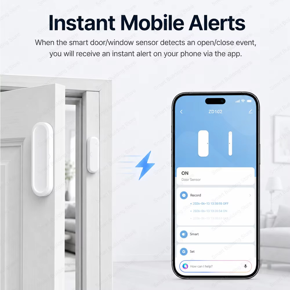 Sensor de Porta/Janela à Prova - Smart Home Zigbee 3.0 avaliação e preço