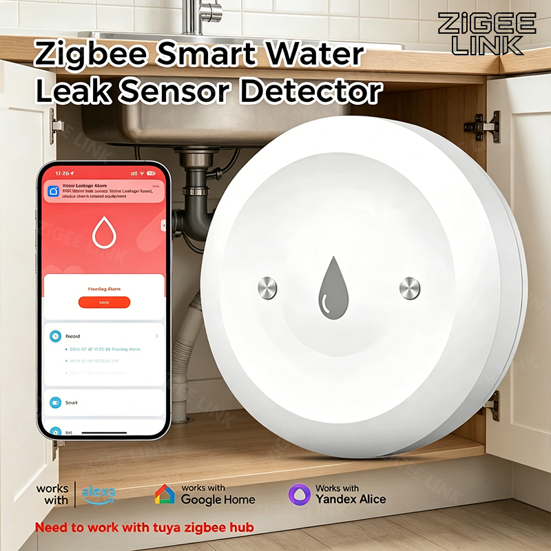 Sensor Inteligente de Vazament - Smart Home Zigbee 3.0 avaliação e preço