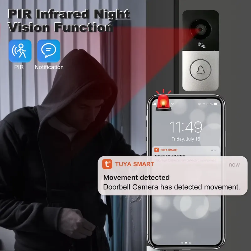 【CHIMU HOME】 Novo 2026 Videopo - Video Doorbell avaliação e preço