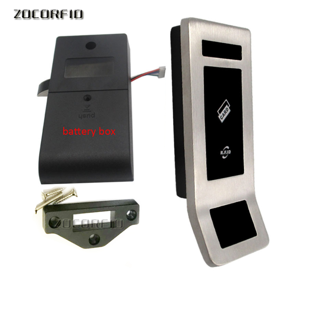 Armário eletrônico rfid de aço - Smart Home Door Lock avaliação e preço