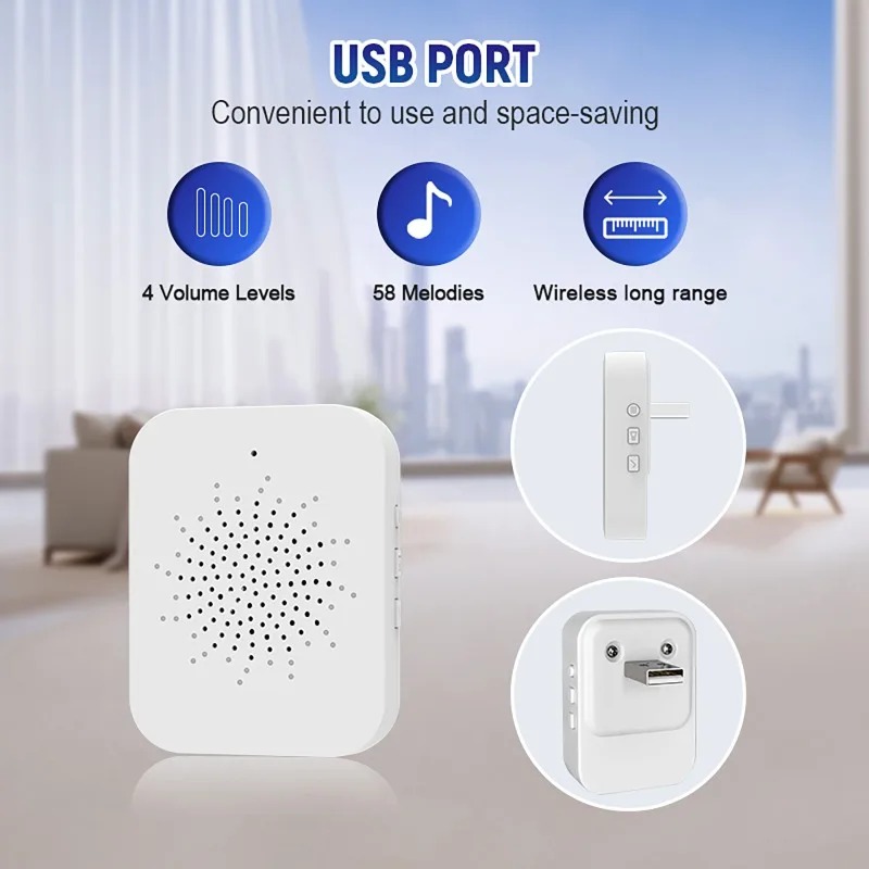Intercomunicador de Vídeo e Áu - Video Doorbell avaliação e preço