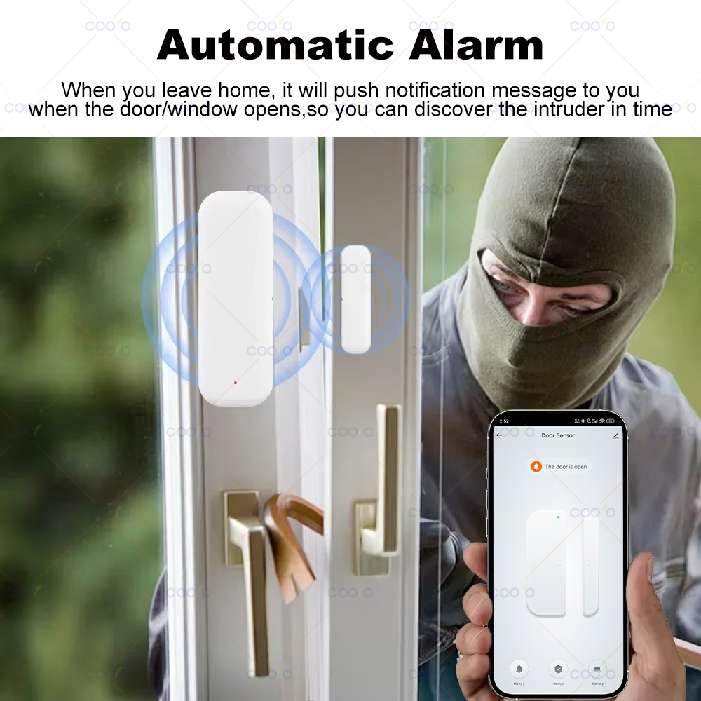 Sensor de Porta e Janela Zigbe - Smart Home Hub avaliação e preço