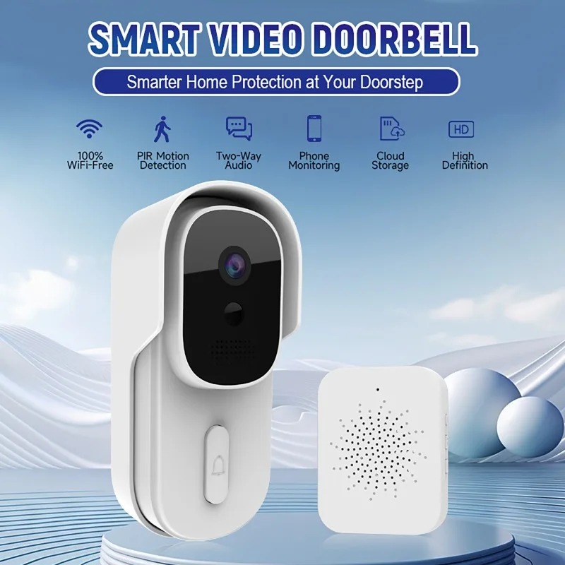Campainha de Vídeo Inteligente - Video Doorbell avaliação e preço