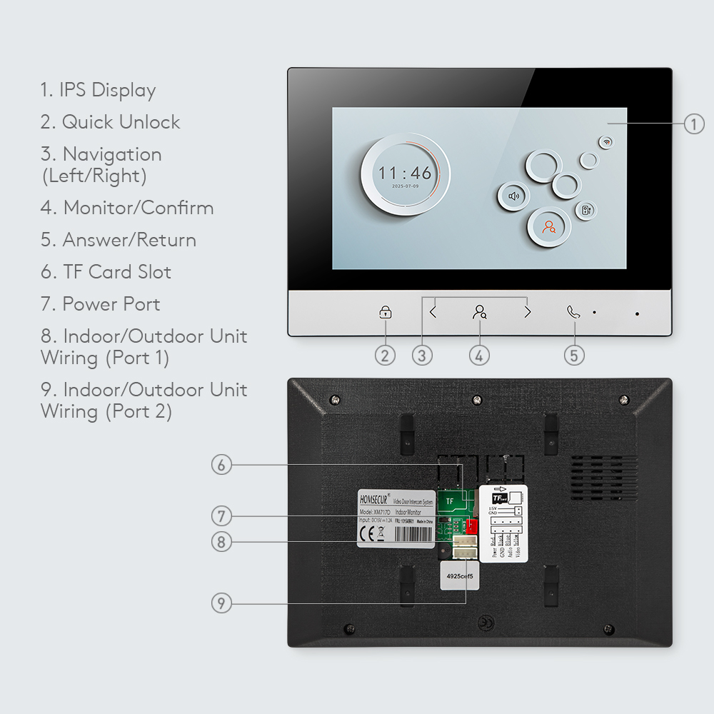 Monitor Interno Inteligente Tu - Video Doorbell avaliação e preço