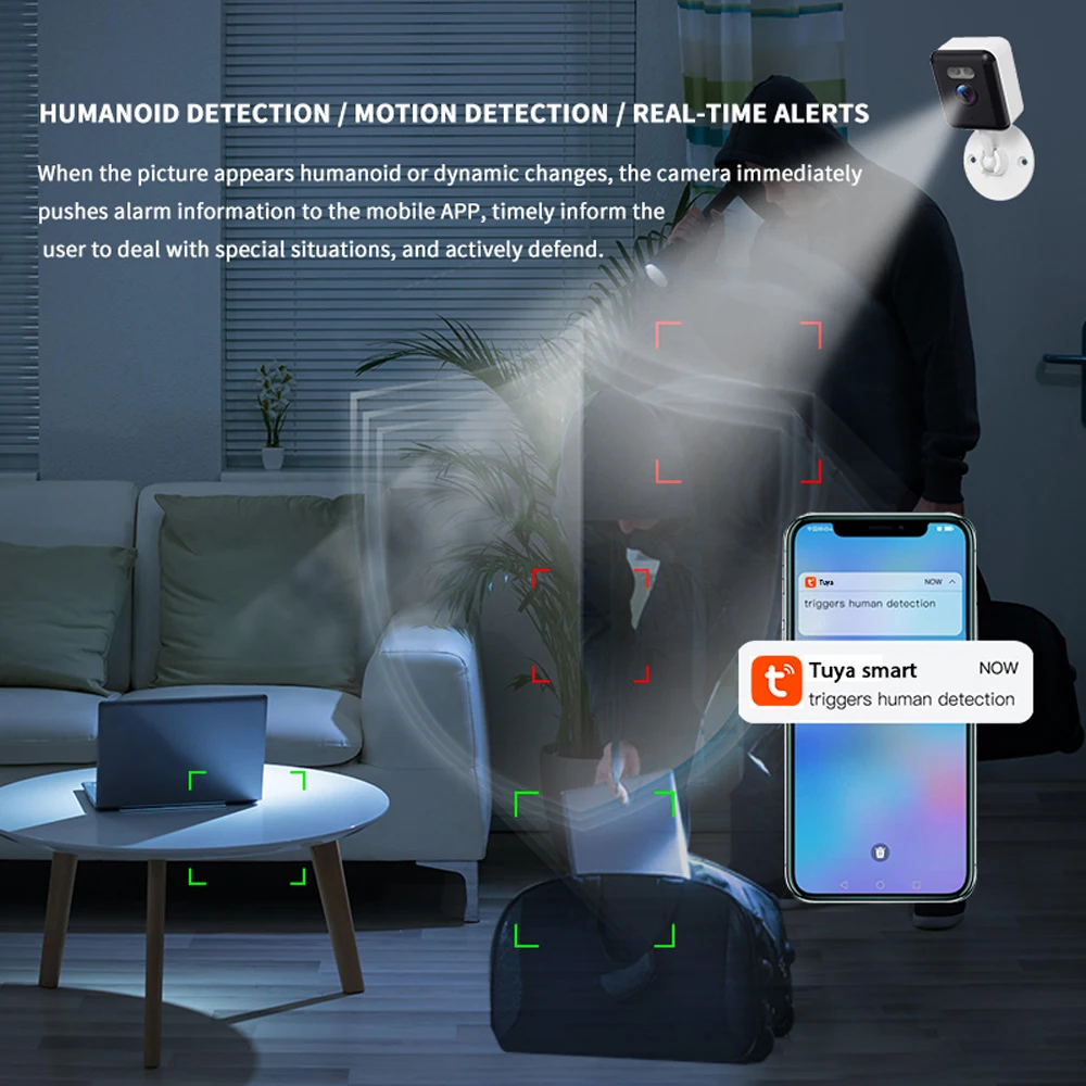 Câmera IP WiFi Tuya Smart Mini - Smart Home Cctv Camera avaliação e preço